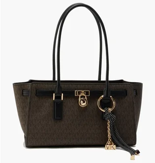 Сумка женская Michael Kors Hamilton Tote Charm Handbag Brown 30F5GNXT0B-292-BROWN-136122