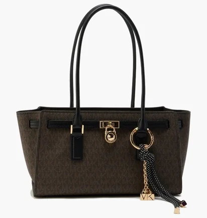 Сумка жіноча Michael Kors Hamilton Tote Charm Handbag Brown 30F5GNXT0B-292-BROWN-136122