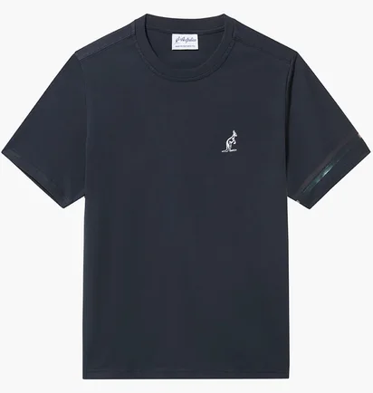 Футболка мужская AUSTRALIAN Cotton Club T-Shirt Black LSUTS0016-200