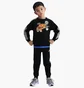 Спортивний костюм дитячий Nike Fleece Tracksuit Black/Grey 86N497-023