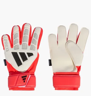 Перчатки вратарские унисекс Adidas Predator Gl Mtc Fs White/Red KA7790