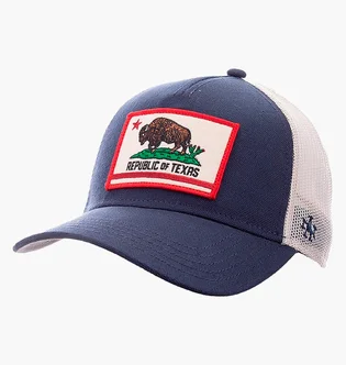 Кепка унисекс American Needle Texas Valin Blue/White SMU679A-TX