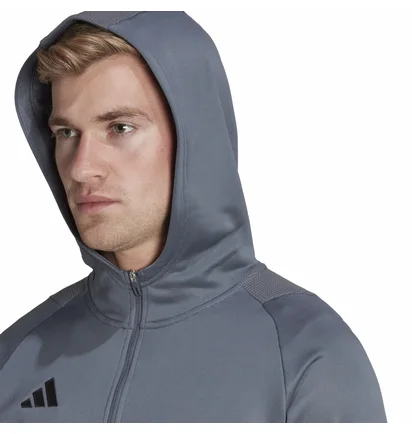 Кофта мужская Adidas Hooded Sweatshirt Tiro23 C Hood Grey HU1347