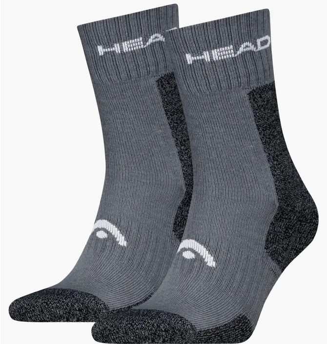 Шкарпетки HEAD Elements Hiking Crew (2 пари) Grey 701229013-002