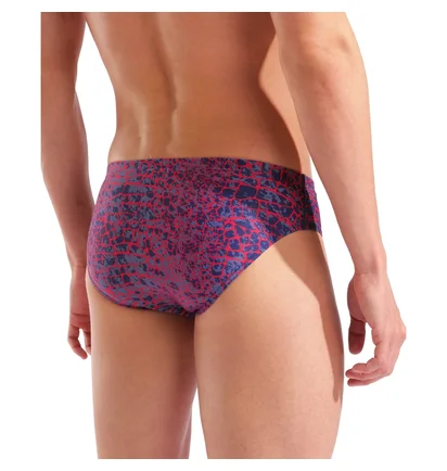 Плавки мужские Arena Snakeskin Swim Briefs Violet 010162-417