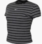 Футболка женская Nike Chill Knit Tee Pnx Black/Grey HF9524-010