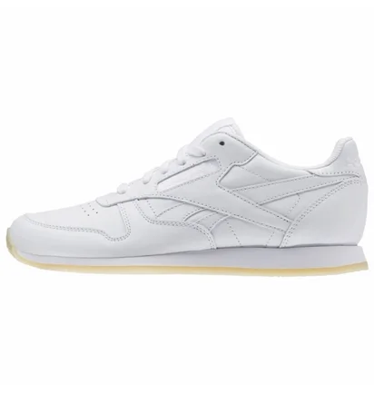 Кроссовки женские Reebok Cl Lthr Crepe Neutral Pop White AR0987
