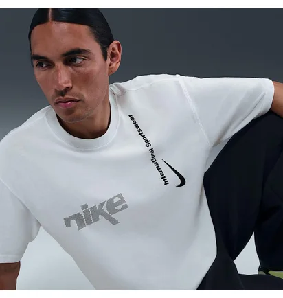 Футболка мужская Nike M90 Swsh White HQ9262-121