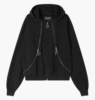 Толстовка унісекс Fucking Awesome Zippers Black PN20258