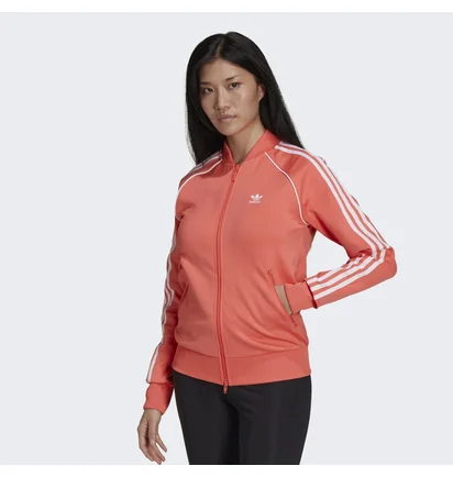 Олімпійка жіноча Adidas Primeblue Sst Track Jacket Orange He9564