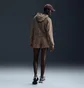 Толстовка женская Nike Nsw Chll Ft Fz Hdy Brown FN2415-233