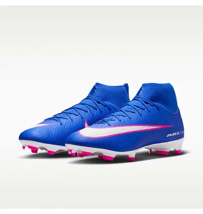 Бутсы унисекс Nike Zm Superfly 10 Acad Fg/Mg Blue FQ1456-446