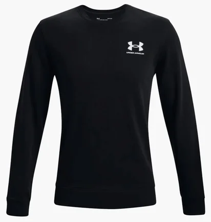 Лонгслив мужской Under Armour Rival Terry Black 1370404-001