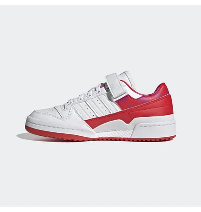 Кроссовки женские Adidas Forum Marimekko Low White/Red H00645