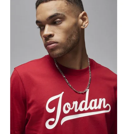 Футболка чоловіча Air Jordan T-Shirt Flight Mvp Red FN5958-687