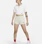 Шорты женские Nike Sportswear WomenS High-Waisted Ribbed Jersey Shorts White DV7862-133