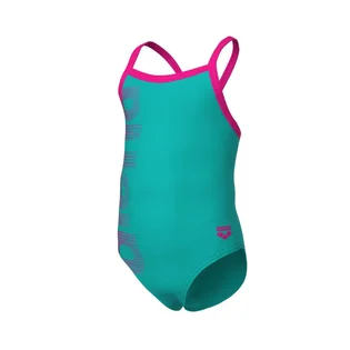 Купальник дитячий Arena Logo One Piece Turquoise 003605-890