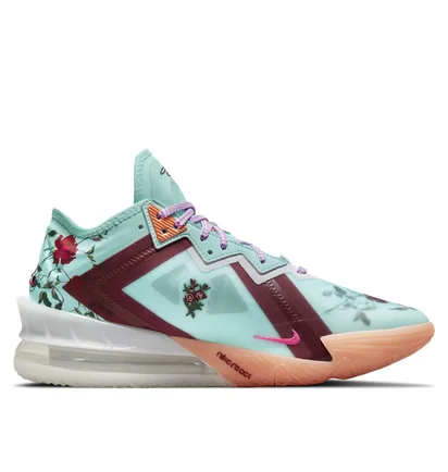Кроссовки унисекс Nike Lebron Xviii Low Floral Multi CV7562-400