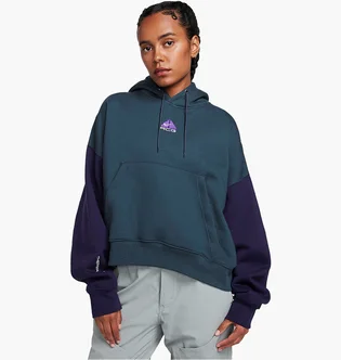 Худи женское Nike Lab Acg Therma-Fit Tuff Knit Fleece Hoodie Blue DQ5807-328