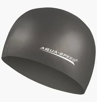 Шапочка для плавания Aqua speed Mega Black 100-07