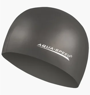 Шапочка для плавания Aqua speed Mega Black 100-07