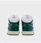 Кросівки жіночі Air Jordan 1 Mid White/Green BQ6472-133