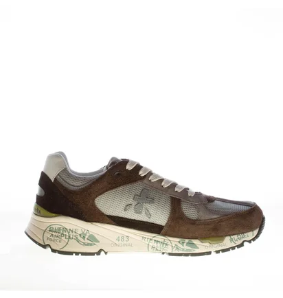 Кроссовки мужские Premiata Mase Grey/Brown MASE-6422
