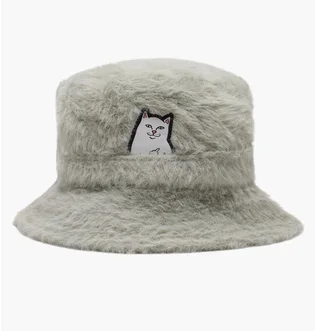 Панама унисекс RipNDip Lord Nermal Grey RNDFALL25152
