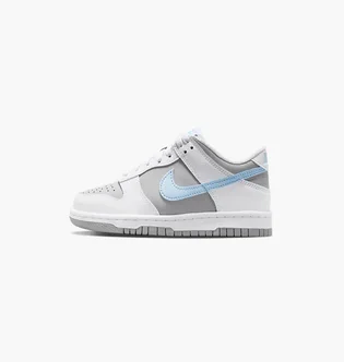 Кроссовки детские Nike Dunk Low Gs Grey/White IO2078-100