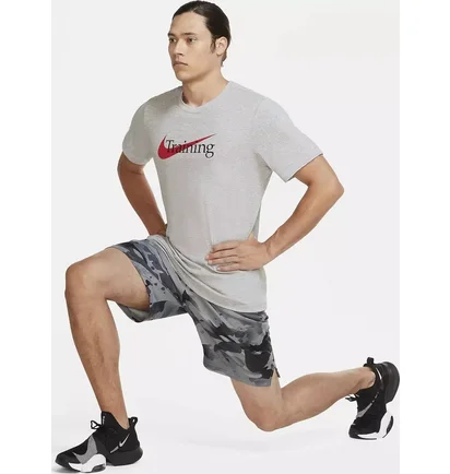 Футболка мужская Nike Dfc Tee Sw Training Grey CZ7989-063