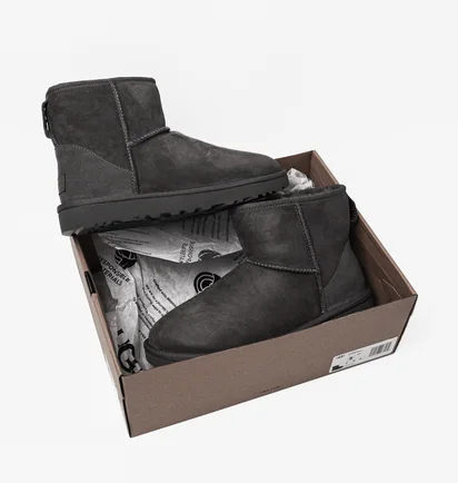 Уггі жіночі UGG Classic Mini Ii Grey 1016222-GREY