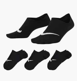 Носки женские Nike U Nk Everyday Plus Ltwt Footie Black (3 пары) SX5277-011