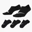 Шкарпетки жіночі Nike U Nk Everyday Plus Ltwt Footie Black (3 пари) SX5277-011
