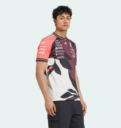 Футболка чоловіча Adidas Mercedes - Amg Petronas Formula One Team Driver Authentic Summer Pack Multi JZ6203