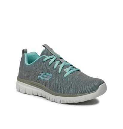 Кроссовки женские Skechers Graceful - Twisted Grey 12614-GYMN