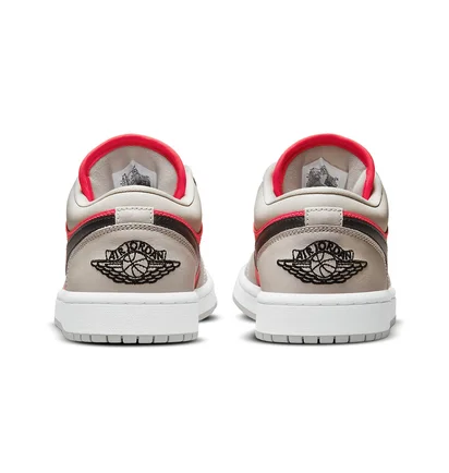 Кросівки жіночі Air Jordan 1 Low Grey/Pink DC0774-060