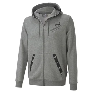 Толстовка мужская Puma Amplified Fz Hoodie Grey 583523-03