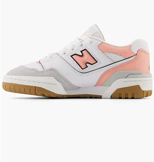 Кроссовки детские New Balance 550 Big Kid White/Peach GSB550SK