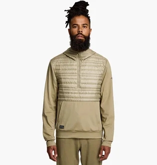 Анорак чоловічий Saucony Solstice Oysterpuff Hoody Olive 800351-CF