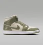 Кроссовки женские Air jordan 1 Mid Olive/Beige HF4079-003