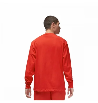 Лонгслів чоловічий Air Jordan Brand Air Wordmark Longsleeve Orange FJ0702-622