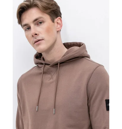 Худи мужское Calvin Klein Monogram Brown J30J314036-GVE