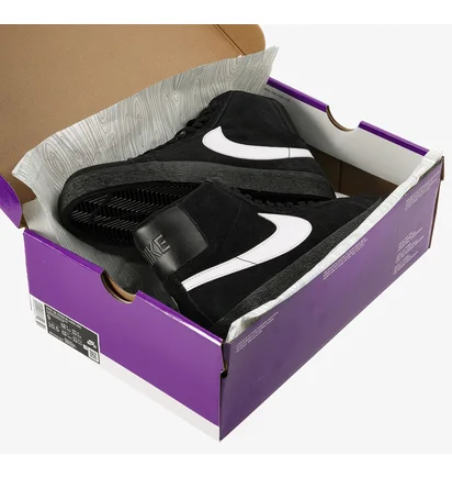 Кроссовки унисекс Nike Sb Zoom Blazer Mid Black 864349-007