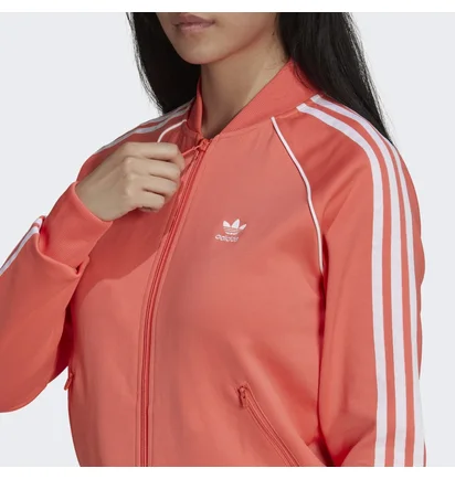 Олімпійка жіноча Adidas Primeblue Sst Track Jacket Orange He9564