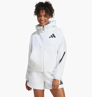 Куртка жіноча Adidas Z.N.E. Full-Zip Hoodie White JE7849