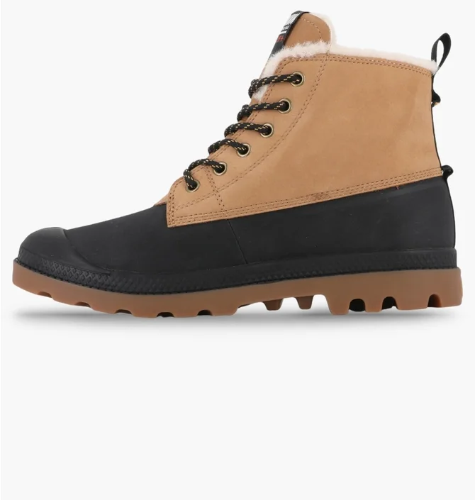 Черевики чоловічі Palladium Pampa Duck Brown/Black 79547-254-M