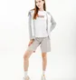 Толстовка женская AUSTRALIAN Stripes Hoodie Polyviscosa Jacket Grey LSDGC0010-010