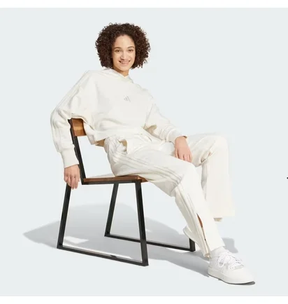 Кофта жіноча Adidas All Szn French Terry 3-Stripes Beige IW1131