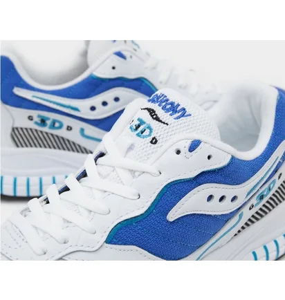 Кросівки чоловічі Saucony 3D G.R.I.D. Hurricane White/Blue S706462