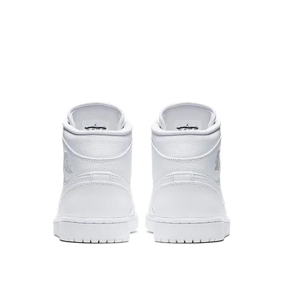 Кроссовки мужские Air Jordan 1 Mid White 554724-129